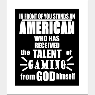 America Gaming Gaming E-Sports Video Games Posters and Art